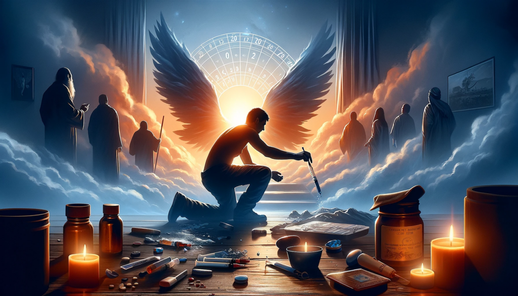 An image that captures the essence of taking action in the First Step of recovery. The scene should depict a sense of proactive change and commitment,