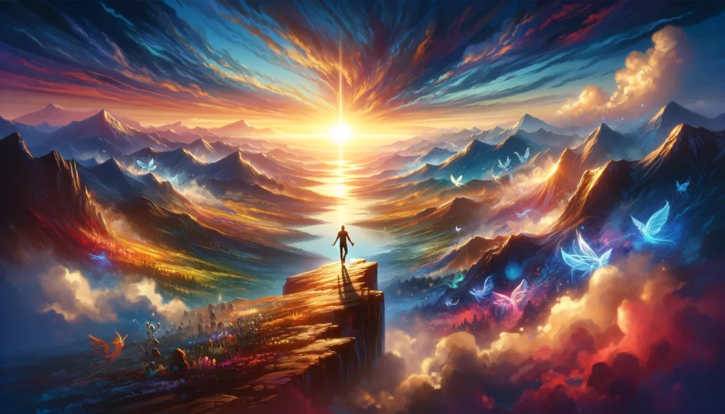 Visualize the theme of embracing the infinite possibilities of recovery, inspired by the concept of Leap Day as a time of exceptional opportunity and