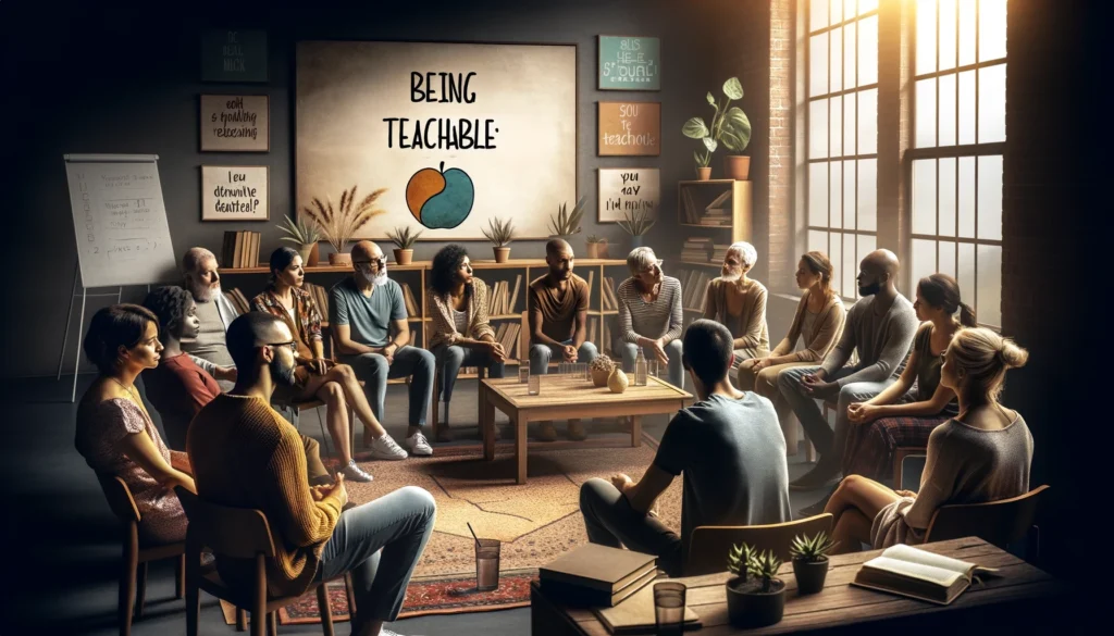 Being teachable is vital in recovery. Learn from others' experiences to find what works best for you.