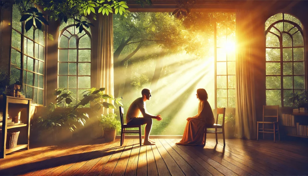 Discover the spiritual awakening that comes from sharing recovery with others and recognizing the Higher Power in each other.