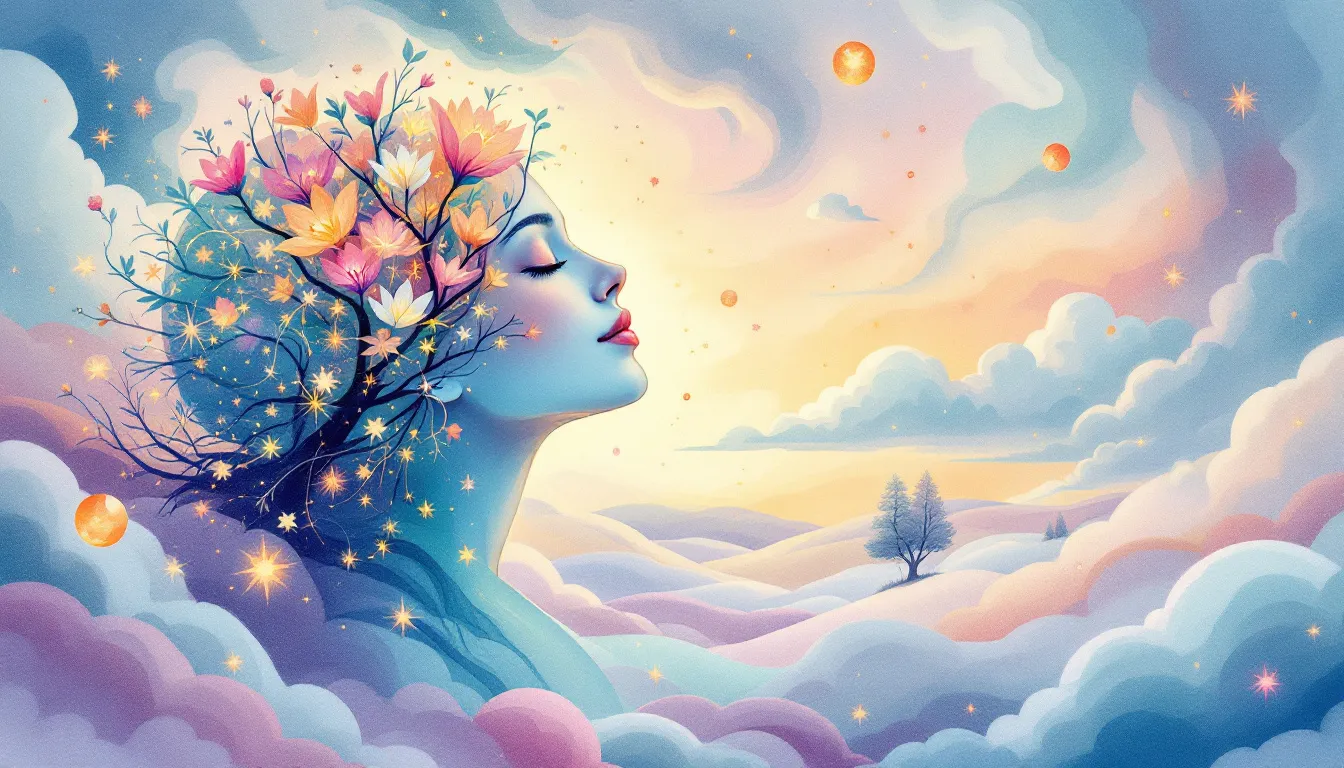 The image depicts a collage representing various emotions, including anxiety and hope, intertwined with symbols of support such as a crisis hotline and a twelve-step program. It emphasizes the importance of emotional well-being and the services offered by Emotions Anonymous International to help individuals facing mental health crises.
